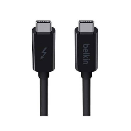 Belkin Thunderbolt Cable3.ft24 Pin Usb Type C to 24 Pin Usb Type C B2B147-1M-BLK